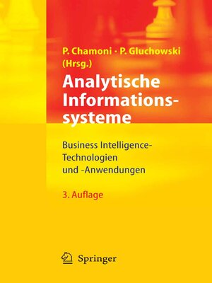 cover image of Analytische Informationssysteme